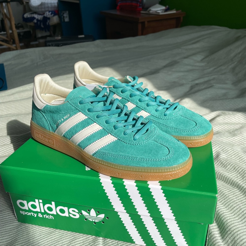 Adidas Handball Spezial Sporty & Rich Green Gum New